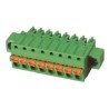 RS PRO Pluggable Terminal Block 6-Contact 3.81 mm Pitch 1 Row 300V 8A Polyamide Housing 874-5130