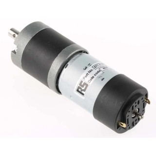 Micromotors Brushed Geared DC Geared Motor 24V dc 10.3W 3Nm Torque 15rpm 8mm Shaft Diameter E192-24-246