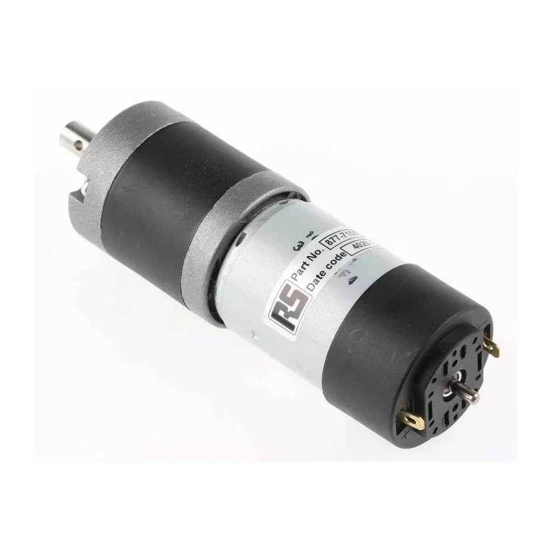 Micromotors Brushed Geared DC Geared Motor 24V dc 10.3W 3Nm Torque 15rpm 8mm Shaft Diameter E192-24-246