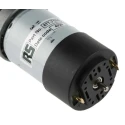 Micromotors Brushed Geared DC Geared Motor 24V dc 10.3W 3Nm Torque 15rpm 8mm Shaft Diameter E192-24-246