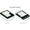 Vishay N-Channel Power MOSFET 60 V 204 A Enhancement Mode 125 W SO-8 Package SiDR626LDP-T1-RE3