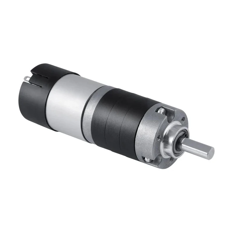 Micromotors Brushed Planetary Geared DC Motor 24V dc, 9.6 W, 180 rpm, 20 Ncm Torque, 5.5 mm Shaft Diameter PS150-24-25
