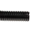 RS PRO Electrical Flexible Split Plastic Conduit 20 mm Nominal Diameter Black 100 m Length 875-0258