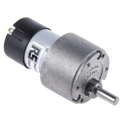 Micromotors DC Geared Motor 24V DC 15 Ncm Torque 110 RPM 6 mm Shaft Diameter 1308-24-30