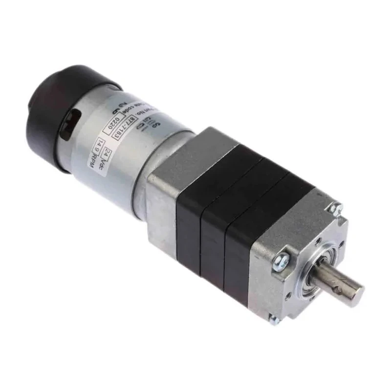 Micromotors Brushed Planetary Geared DC Motor 24V, 26.4W, 9Nm Torque, 14rpm Output Speed, 10mm Shaft Diameter P205-24-244