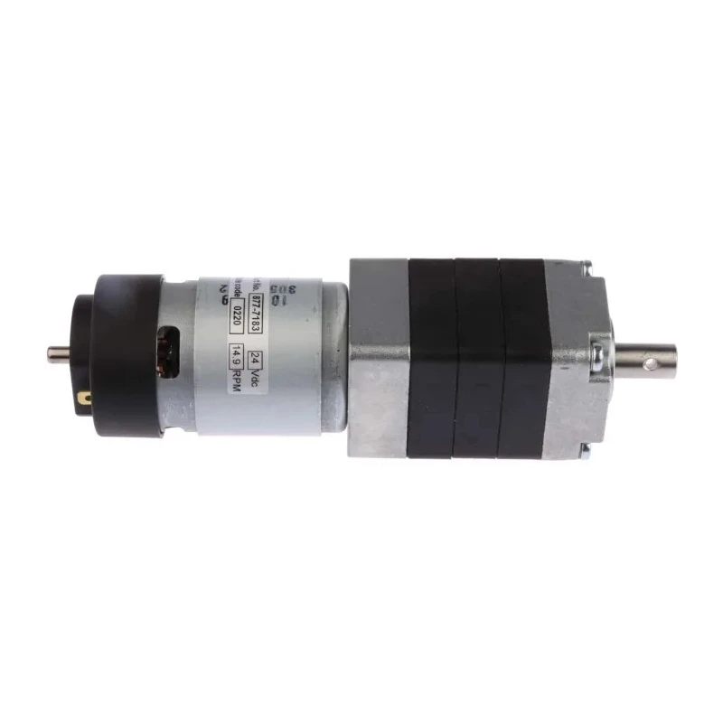 Micromotors Brushed Planetary Geared DC Motor 24V, 26.4W, 9Nm Torque, 14rpm Output Speed, 10mm Shaft Diameter P205-24-244