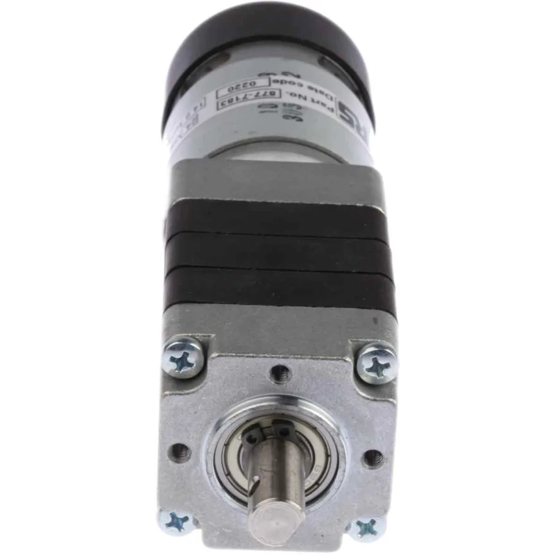 Micromotors Brushed Planetary Geared DC Motor 24V, 26.4W, 9Nm Torque, 14rpm Output Speed, 10mm Shaft Diameter P205-24-244