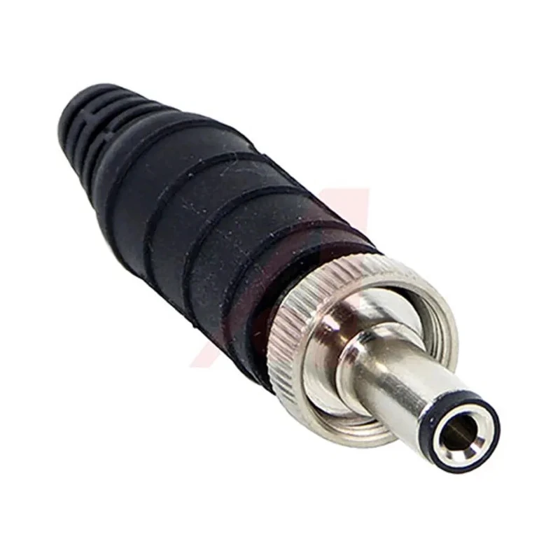 Switchcraft 5A Straight DC Jack, Cable Mount, 2.1mm x 2.5mm, Tin Plated, 57mm Length, IP68 767KS12