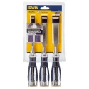 Irwin 3 Piece Steel Wood Chisel Set with 1in Blade Width 10503419
