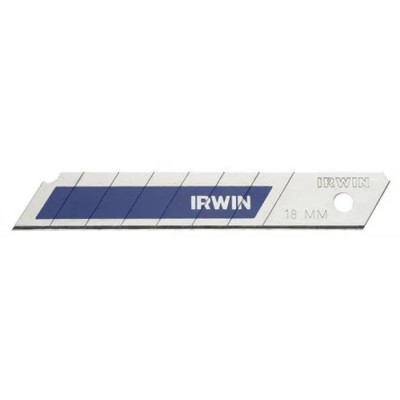 Irwin Flat Snap-Off Blade 18 mm, 5 Per Package 10507102