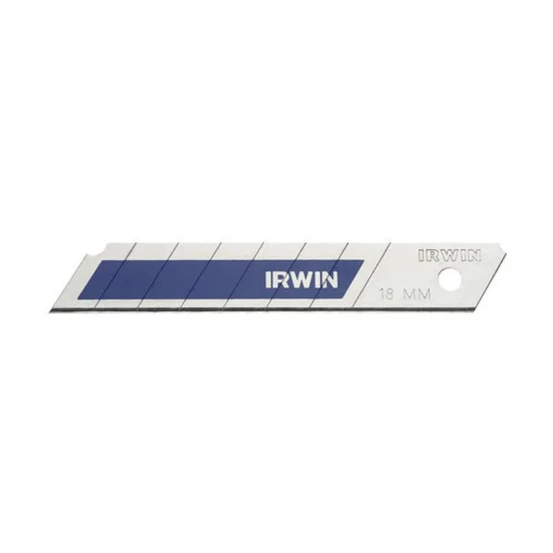 Irwin Flat Snap-Off Blade 18 mm, 5 Per Package 10507102