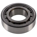 SKF Single-Row Shielded Roller Bearing 40 mm ID, 80 mm OD, 23 mm Width, Sheet Metal Cage, Cylindrical Bore NJ 2208 ECJ