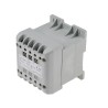 RS PRO 63 VA DIN Rail Transformer 400 V AC Primary 115 V, 24 V, 12 V Secondary 50-60Hz 106x90x87mm 1.5kg 880-2567
