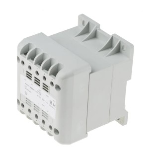 RS PRO 63 VA DIN Rail Transformer 230 V, 400 V AC Primary, 24 V Secondary, IEC/BS/EN 61558-2-4, AS/NZS 61558.1 880-2615