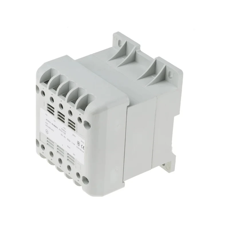 RS PRO 63 VA DIN Rail Transformer 230 V, 400 V AC Primary, 24 V Secondary, IEC/BS/EN 61558-2-4, AS/NZS 61558.1 880-2615