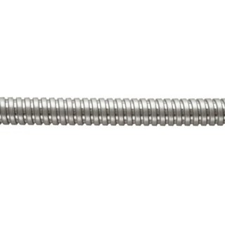 Flexicon Stainless Steel Flexible Conduit 32 mm Nominal Diameter, Uncoated, Grey, 25 m Length SSU32-25M