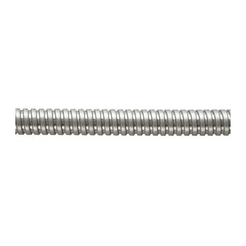 Flexicon Stainless Steel Flexible Conduit 32 mm Nominal Diameter, Uncoated, Grey, 25 m Length SSU32-25M