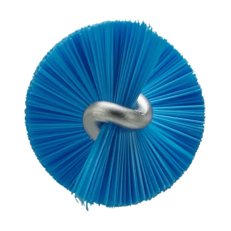 Vikan Blue Bottle Brush with Polyethylene Terephthalate Bristles, Blue Colour, 20 mm Diameter, 500 mm Length 53763