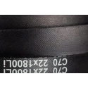 Gates Hi-Power Classical Rubber Drive Belt Section C 22mm Width 14mm Height 1872mm Outside Length C70 HI-POWER