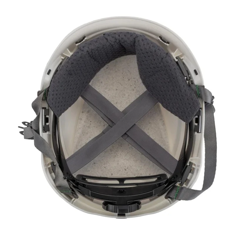MSA Safety V-Gard H1 White Safety Helmet High Performance Polyethylene Material Chin Strap Included Adjustable 10194791