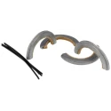 SKF Felt Seal Ring Seal with Aluminium and Nitrile Rubber Element, 70 mm ID, 98.5 mm OD, 10 mm Thickness TSN 516 C