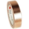 3M 1245 Conductive Metallic Tape Copper Foil, Acrylic Adhesive, 9mm x 16m, 130°C Max T12459