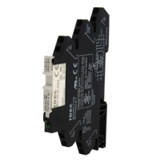 Idec Interface Relay RV8H-S-AD220 DIN Rail Mount 220, 240V AC/DC Coil SPDT Contact Silver Nickel Alloy RV8H-S-AD220