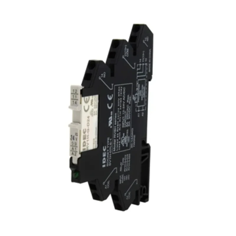 Idec Interface Relay RV8H-S-AD220 DIN Rail Mount 220, 240V AC/DC Coil SPDT Contact Silver Nickel Alloy RV8H-S-AD220