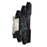Idec Interface Relay RV8H-S-AD220 DIN Rail Mount 220, 240V AC/DC Coil SPDT Contact Silver Nickel Alloy RV8H-S-AD220