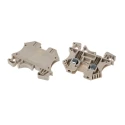 RS PRO DIN Rail Terminal Block Screw Clamp Spring Loaded Terminal Block 1-Level, 4mm² Cable CSA, 600V, 35A 878-7531