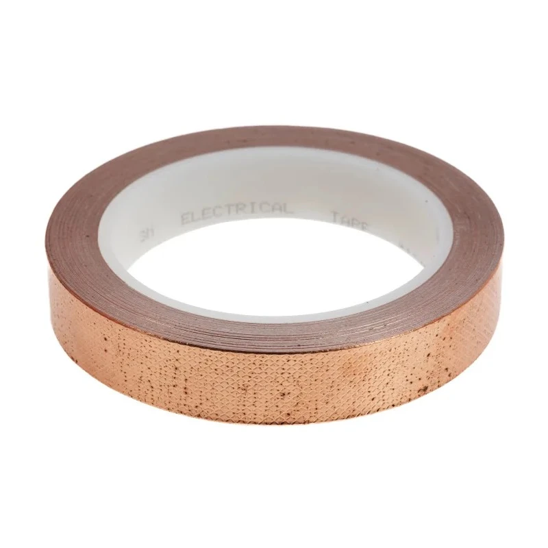 3M Conductive Metallic Tape Copper Foil 25mm Width 16m Length Acrylic Adhesive 130°C Max T124525