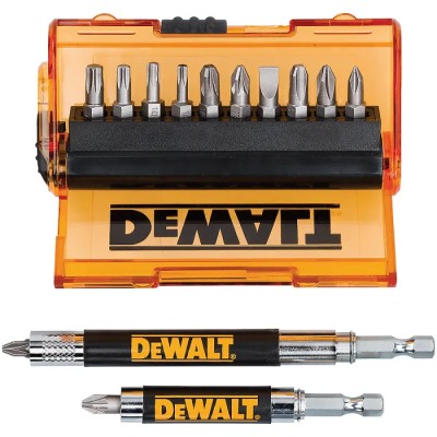 DeWALT Pozidriv, Phillips, Torx Magnetic Screwdriver Bit Set 14-Piece DT71502-QZ