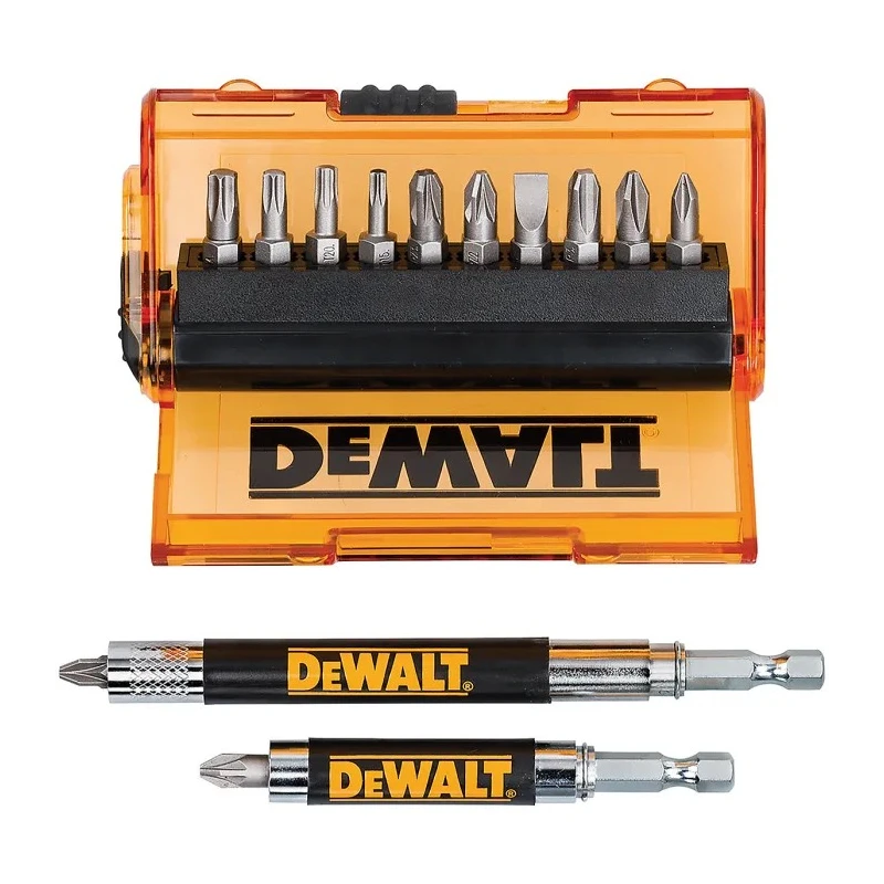 DeWALT Pozidriv, Phillips, Torx Magnetic Screwdriver Bit Set 14-Piece DT71502-QZ