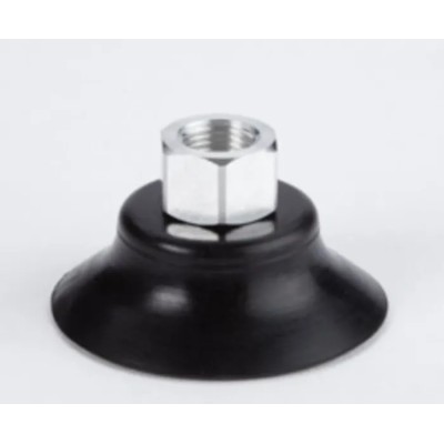 Norgren 40 mm Flat Nitrile Rubber (NBR) Suction Cup Vacuum Connection G1/8 M/58308/01