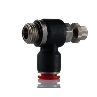 Norgren Pneufit C Series Banjo In-Line Regulator Threaded BSPP Inlet 16 mm Female Push-In Outlet Polybutylene C0K510828