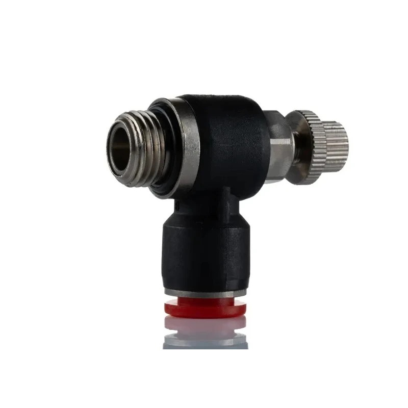 Norgren Pneufit C Series Banjo In-Line Regulator Threaded BSPP Inlet 16 mm Female Push-In Outlet Polybutylene C0K510828