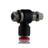 Norgren Pneufit C Series Banjo In-Line Regulator Threaded BSPP Inlet 16 mm Female Push-In Outlet Polybutylene C0K510828