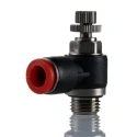 Norgren Pneufit C Series Banjo In-Line Regulator Threaded BSPP Inlet 16 mm Female Push-In Outlet Polybutylene C0K510828