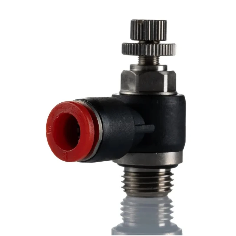 Norgren Pneufit C Series Banjo In-Line Regulator Threaded BSPP Inlet 16 mm Female Push-In Outlet Polybutylene C0K510828