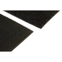 RS PRO Black Hook & Loop Tape, 50 mm Width x 100 mm Length, Nylon Material, Pre-cut, Model 890-4212