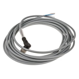 Pepperl + Fuchs Female 5 Way Right Angle to 5 Way Unterminated Sensor Actuator Cable 5 m V15-W-5M-PVC