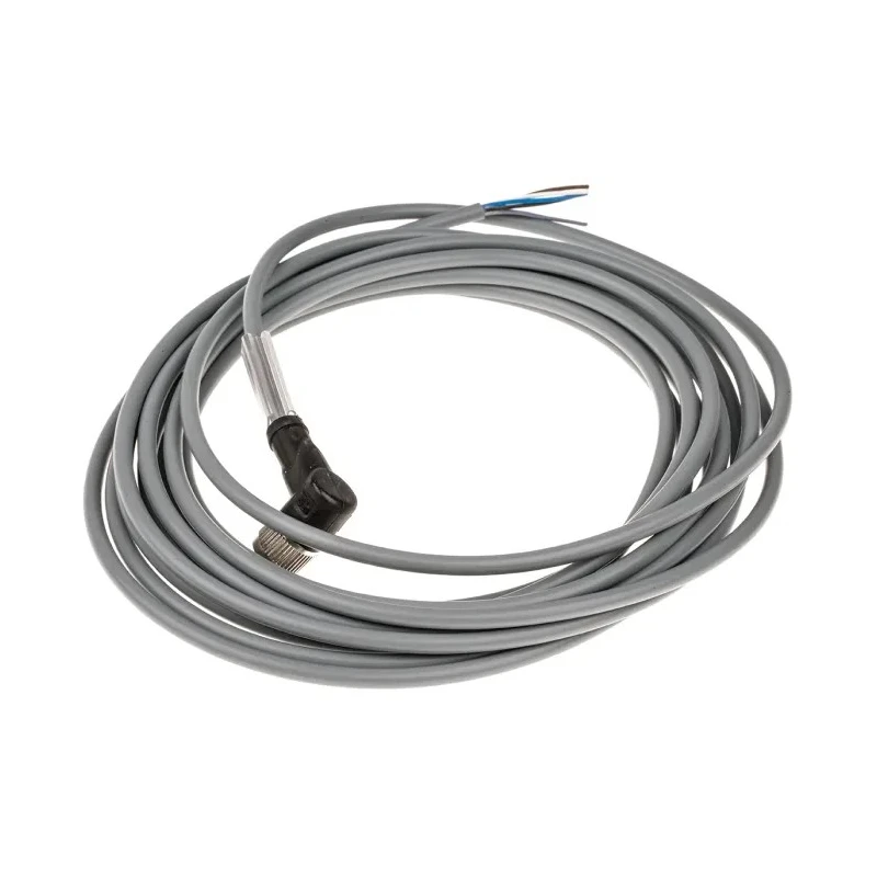 Pepperl + Fuchs Female 5 Way Right Angle to 5 Way Unterminated Sensor Actuator Cable 5 m V15-W-5M-PVC