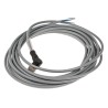 Pepperl + Fuchs Female 5 Way Right Angle to 5 Way Unterminated Sensor Actuator Cable 5 m V15-W-5M-PVC