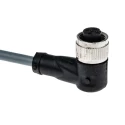 Pepperl + Fuchs Female 5 Way Right Angle to 5 Way Unterminated Sensor Actuator Cable 5 m V15-W-5M-PVC