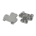 RS PRO Double Level Terminal Block Beige, 2.5mm² Cable CSA, 2-Level, Screw Termination, 24A Current, 800V Voltage 878-7480