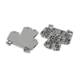 RS PRO Double Level Terminal Block Beige, 2.5mm² Cable CSA, 2-Level, Screw Termination, 24A Current, 800V Voltage 878-7480
