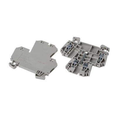 RS PRO Double Level Terminal Block Beige, 2.5mm² Cable CSA, 2-Level, Screw Termination, 24A Current, 800V Voltage 878-7480