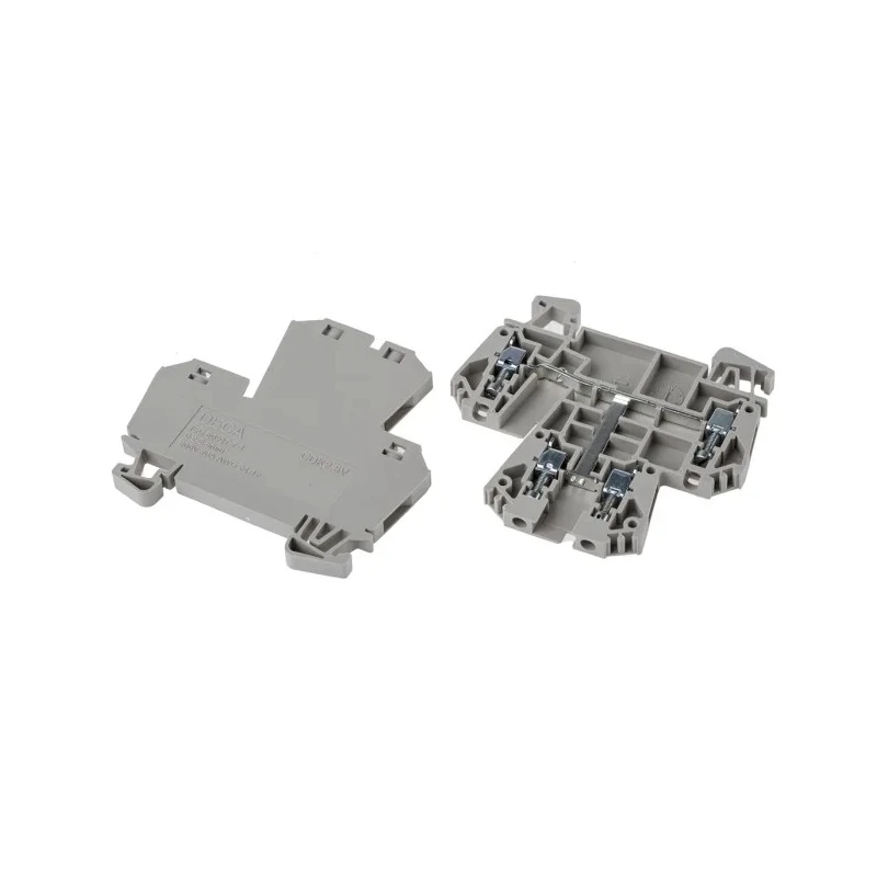 RS PRO Double Level Terminal Block Beige, 2.5mm² Cable CSA, 2-Level, Screw Termination, 24A Current, 800V Voltage 878-7480