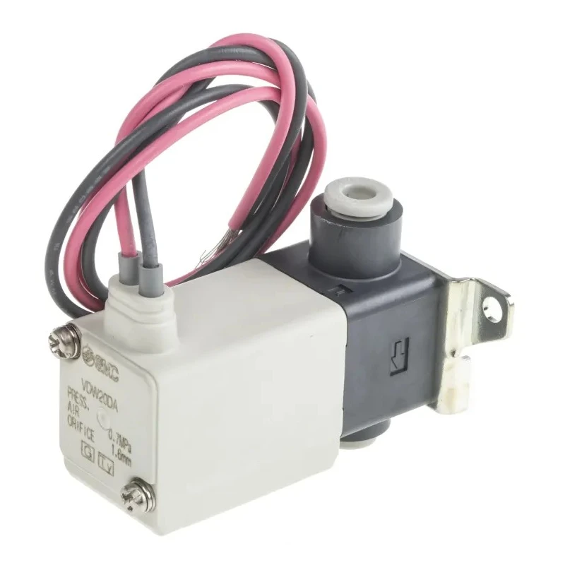 SMC Pneumatic Solenoid Valve 2/2 NC Solenoid Spring M5 x 0.8 Aluminium Body 24V DC VDW20DA