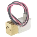 SMC Pneumatic Solenoid Valve 2/2 Solenoid Spring Rc VDW Series 24V DC 2 Port Resin Body VDW12HA